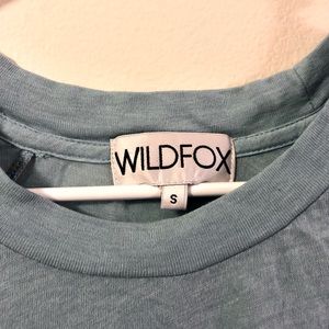 Light Blue Oversized Wildfox T-Shirt